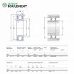 Rodamiento de bolas 61810-2RZ-SKF