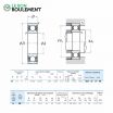 Rodamiento de bolas 61820-VV-NSK