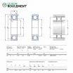 Rodamiento de bolas 61901-2RS1-SKF