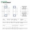 Rodamiento de bolas 61903-2RS1-SKF