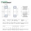 Rodamiento de bolas 61909-2RS1-SKF