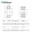 Rodamiento de bolas 61910-2RZ-SKF