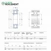 Rodamiento de bolas 61936-MA-SKF