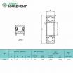 Rodamiento de bolas 6806-2RS-KML