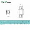 Rodamiento de bolas 6810-2RS-KML