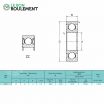 Rodamiento de bolas 6811-ZZ-KML