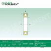 Rodamiento de bolas 6818-2RS