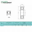 Rodamiento de bolas 6900-2RS-KML