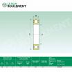Rodamiento de bolas 6908-2RS