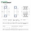 Rodamiento de bolas W61904-2RS1-SKF