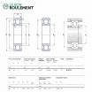 Rodamiento de bolas W61903-SKF