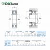 Rodamiento de bolas 61902-DD-C3-NSK