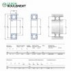 Rodamiento de bolas 6000-2RSL-SKF