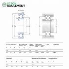 Rodamiento de bolas 6002-SKF
