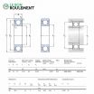 Rodamiento de bolas 6006-2RS1-C3-SKF