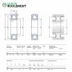 Rodamiento de bolas 6006-2Z-C3-SKF